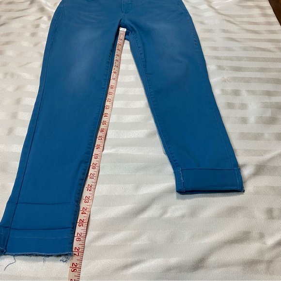 Seven7 Mid Rise Ankle Skinny Blue Jeans, Sz 10 EUC - Picture 4 of 11